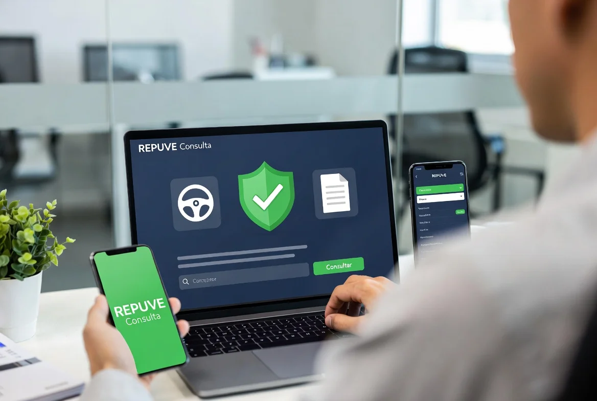 Consulta REPUVE en línea para verificar el NIV de un vehículo en México