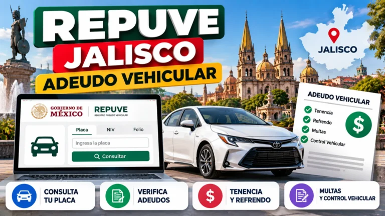 repuve jalisco adeudo vehicular