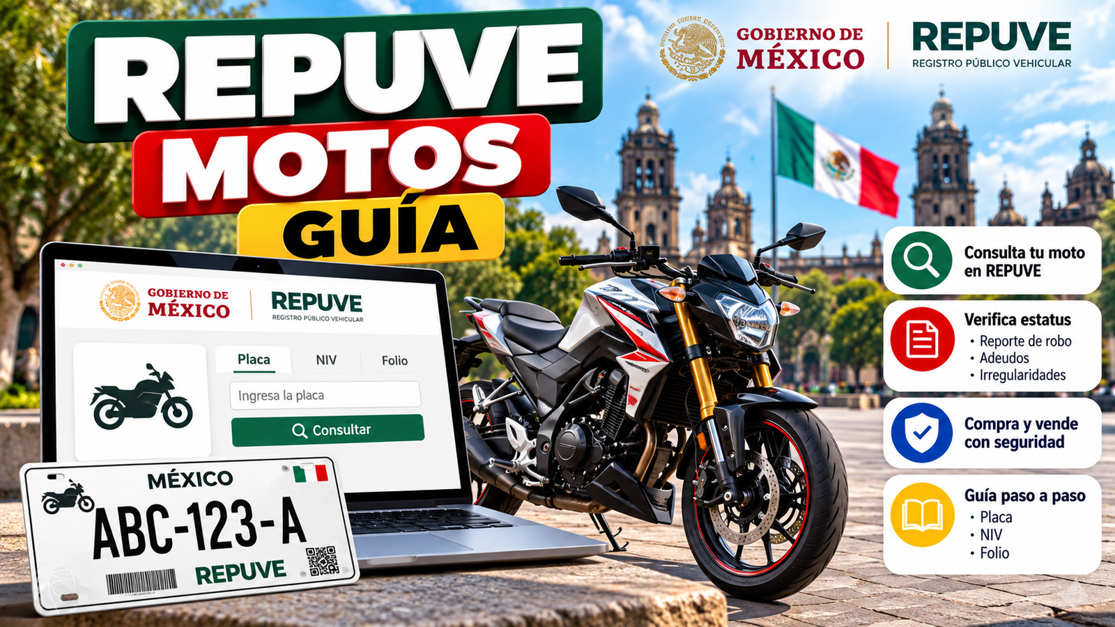 Guía visual para identificar el NIV de un vehículo